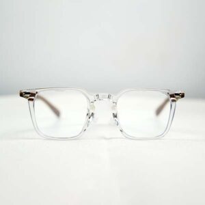 Blue Cut Lens - Transparent Clear Frame